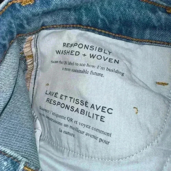 New With Tags! FRAME Blue Jeans Size 24 LE HIGH 'N' TIGHT STRAIGHT HIGH- RISE - Picture 8 of 15